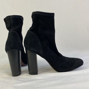 Derek Lam Blk Sock Booties Heeled Boots